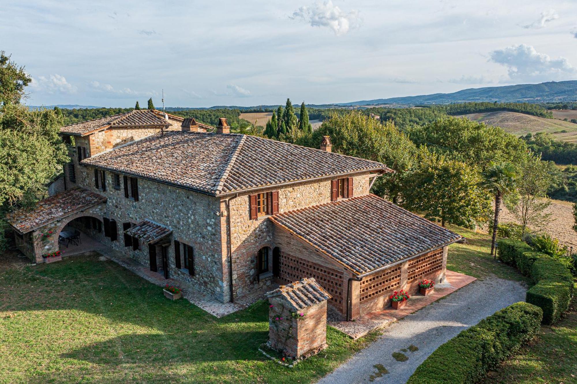 Villa Palazzo Bello Con Piscina E Ac - Cetona Exterior photo