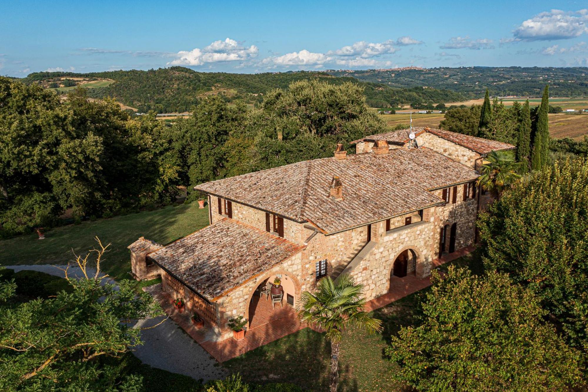 Villa Palazzo Bello Con Piscina E Ac - Cetona Exterior photo