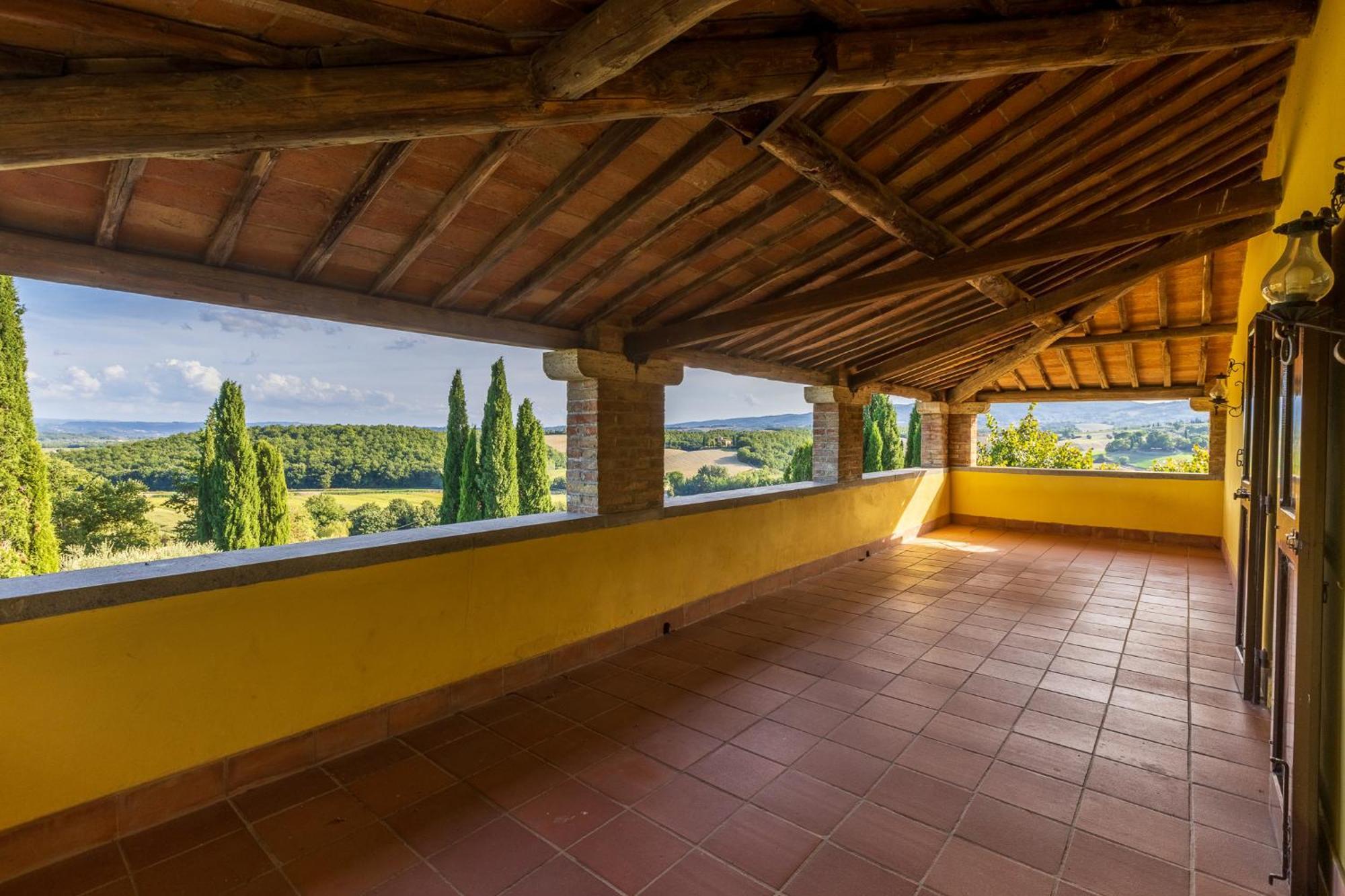 Villa Palazzo Bello Con Piscina E Ac - Cetona Exterior photo