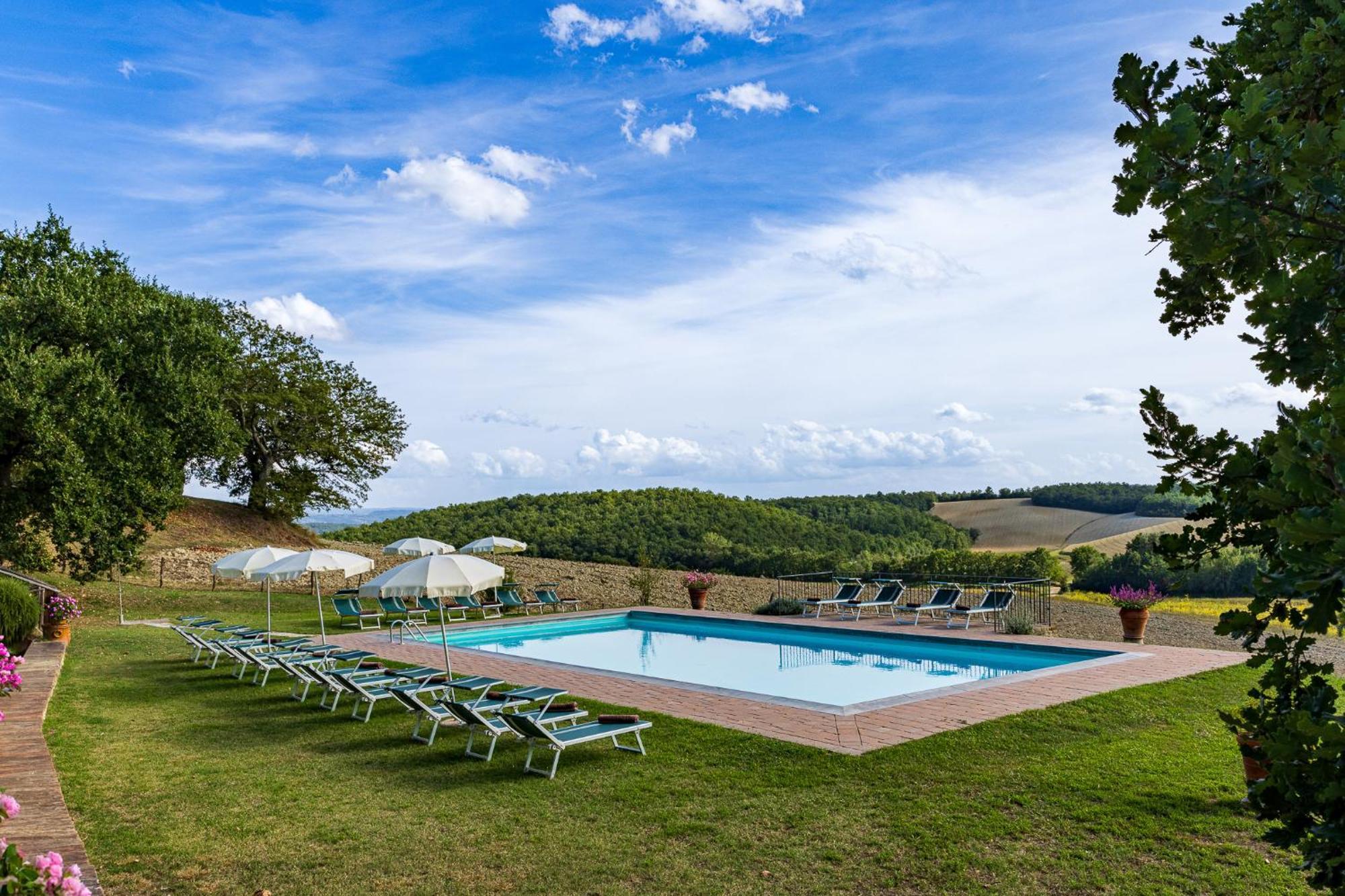 Villa Palazzo Bello Con Piscina E Ac - Cetona Exterior photo